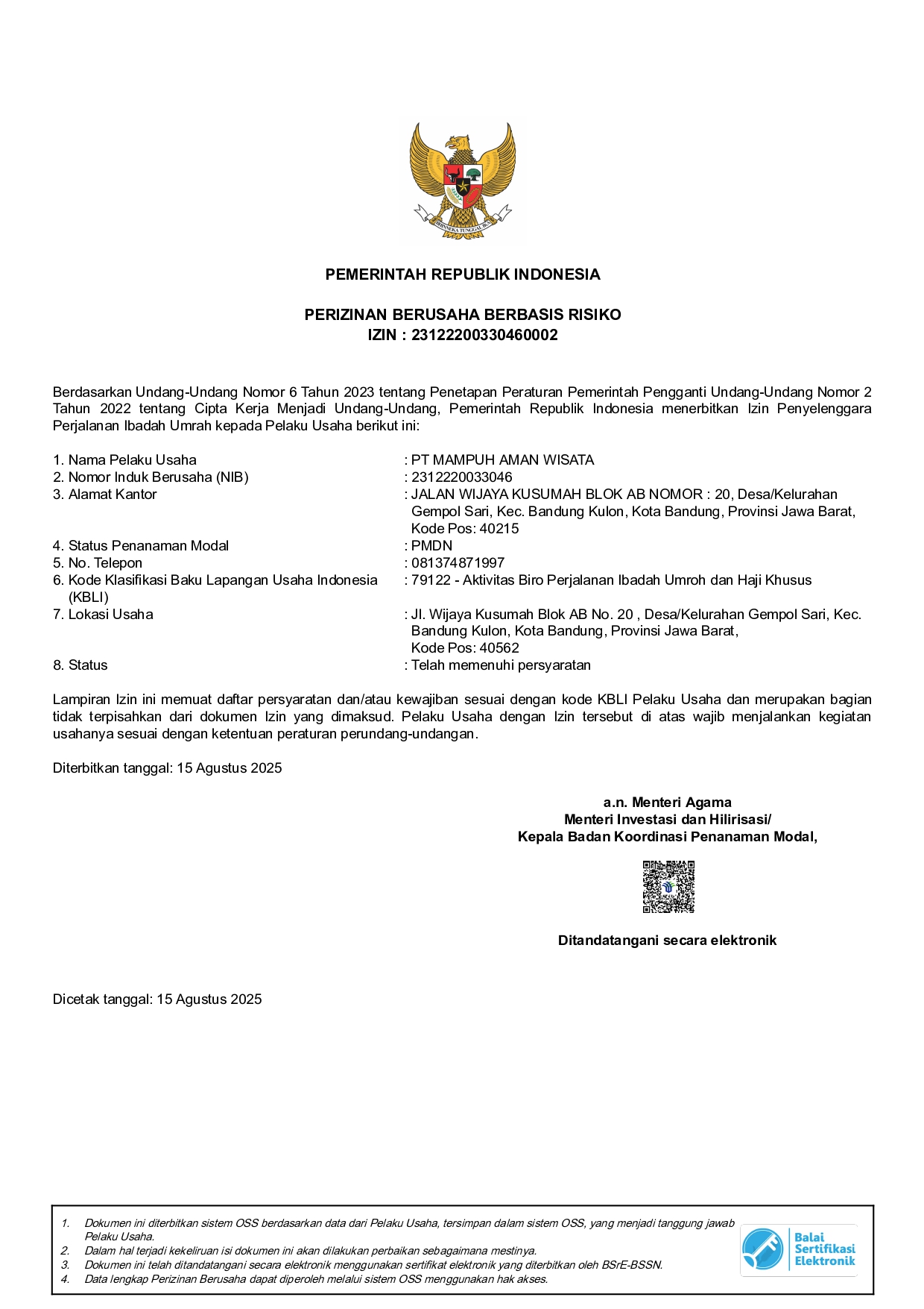 IZIN PPIU PT MAMPUH AMAN WISATA_page-0001